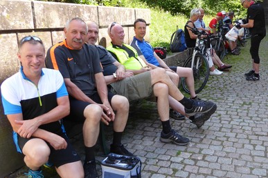 Männer-Radtour auf dem Iller-Radweg