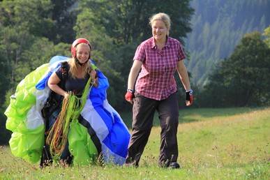 Die Gleitschirm-Freizeit