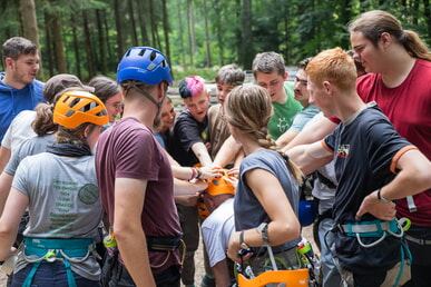 Baumhauscamp im Odenwald