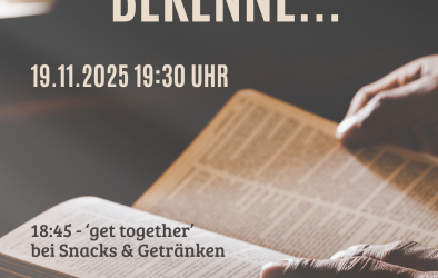moderner Gottesdienst an Buß- und Bettag