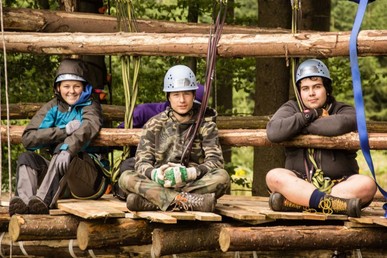 Baumhauscamp im Odenwald
