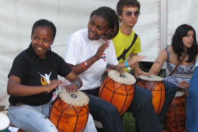 Begegnung mit jungen Erwachsenen aus dem Kenya YMCA und Teilnahme am Internationalen YMCA Reformation Camp in Wittenberg