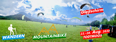 Gleitschirm- & Outdoorfreizeit