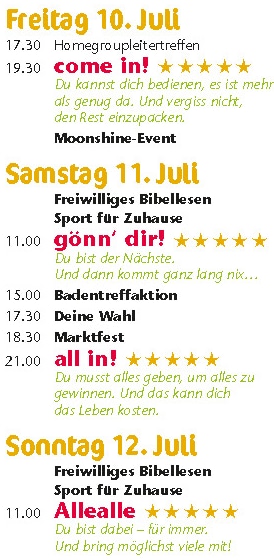Badentreff - gleich, aber anders!