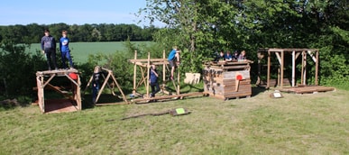 Ferienspaß Pfingsten: Abenteuer-Holz-Bauen