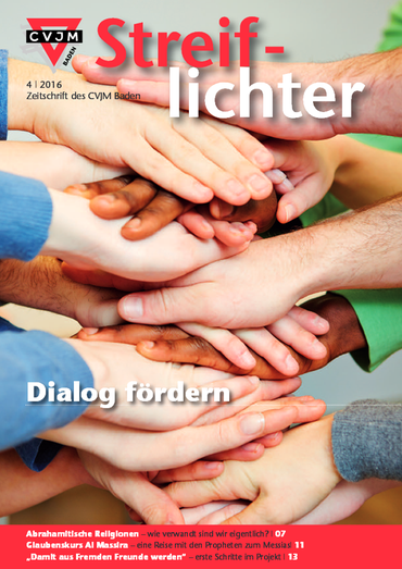 Streiflichter 4-2016 zum Thema "Dialog fördern" als PDF zum download